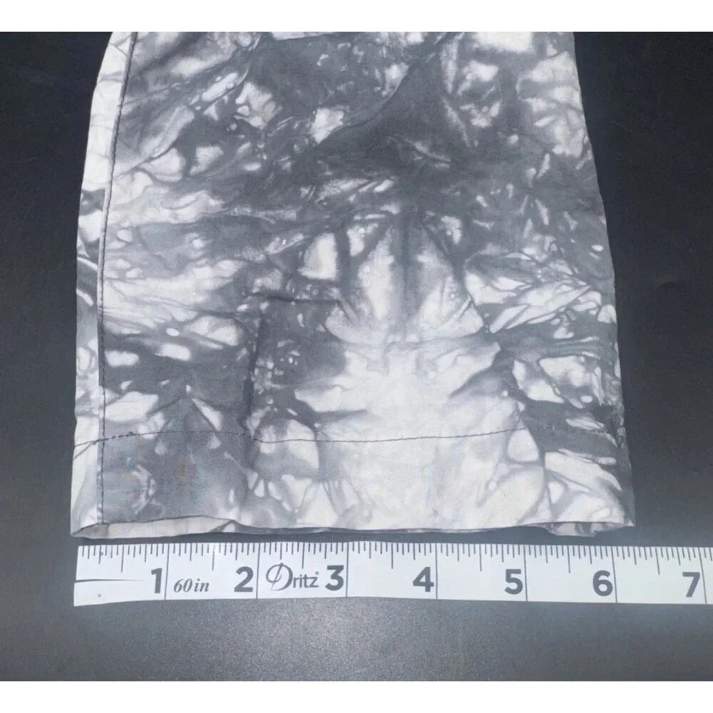 Cabi Women’s Gray White Tie Dye Pull on Elastic Waist Jogger‎ Pants #5075 Sz M